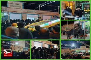 از برپایی مراسم استقبال از شهید گمنام تا تشییع جنازه نمادین در سرخه