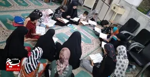 برگزاری حلقه صالحین ویژه کودکان در زاهدان