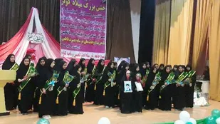 جشن میلاد کوثر در گناوه برگزار شد