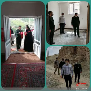 افتتاحیه پروژه های محرومیت زدایی ( طرح همبستگی ملی) سپاه بجنورد