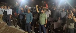 طنین وفاداری مردم هندیجان با اجتماع حماسی درموج ۲۳۷ وثبت&zwnj;نام در جانفدا