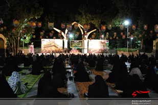 مراسم شب سوم شهادت امام حسین(ع) در دارالمومنین همدان