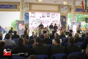 برگزاری مراسم بزرگداشت شهدای خدمت و گرامیداشت سالروز آزادسازی خرمشهر در برازجان