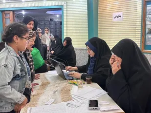 برگزاری اردوی جهادی درمانی یک روزه بسیج جامعه پزشکی در محله عباسی تبریز