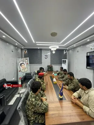 برگزاری نشست بصیرتی با بسیجیان سلمان فارسی در بخش شهاب جزیره قشم
