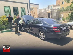 کشف خودروی قاچاق ۱۳ میلیاردی در خرمدشت کرج