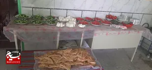 برپایی سفره صبحانه سالم در اسفندک همزمان با هفته سلامت