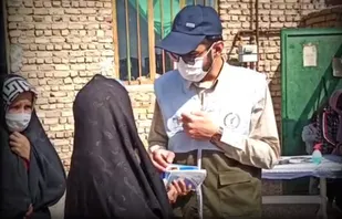 گزارش تصویری اردوی جهادی در احمد آباد