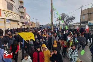 جشن کیلومتری نیمه شعبان در کبودراهنگ برگزار شد+تصاویر