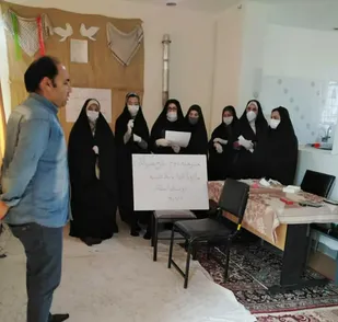 غربالگری سه هزار نفر برای کرونا توسط دانشجویان ابرکوهی