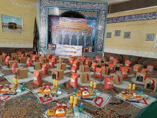 اهدا کمک های مومنانه حوزه بنت الهدی(س) همزمان با سالروز ولادت پر خیر و برکت حضرت جوادالائمه(ع)