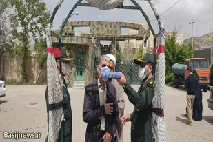 بازدید بسیجیان نهاوندی از منطق عملیاتی غرب کشور