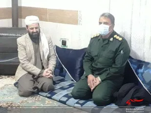دیدار فرمانده سپاه تربت جام با علمای شیعه و سنی