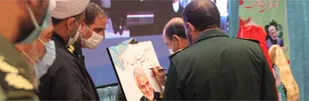 رونمایی از ۳ کتاب فاخر در مراسم شهید سلیمانی گرگان