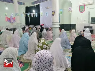 برگزاری مراسم اعتکاف دانش آموزان دهه هشتادی خرمشهری