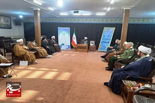 برگزاری نخستین جلسه قرارگاه شهید سلیمانی استان همدان +تصاویر