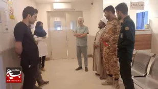 قدردانی کارکنان ناحیه مقاومت بسیج تفتان از پرستاران در آستانه میلاد حضرت زینب(س) و روز پرستار