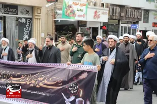 برگزاری مراسم عزاداری در سالروز شهادت امام صادق (ع) در کمالشهر