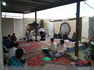 جلسه هم اندیشی فرماندهان گردان ۱۲۲ امام حسین علیه السلام