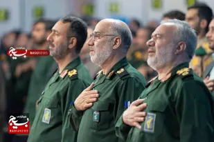 مراسم تکریم و معارفه فرمانده سپاه روح الله استان مرکزی