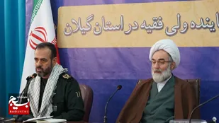دیدار اعضای ستاد گرامیداشت هفته بسیج با نماینده ولی فقیه در گیلان