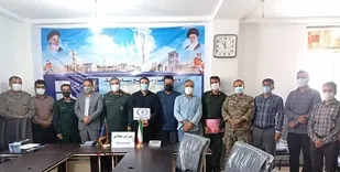 جلسه شورای جهادی شهرستان بستک با حضور جهادگران عرصه سازندگی و محرومیت زدایی