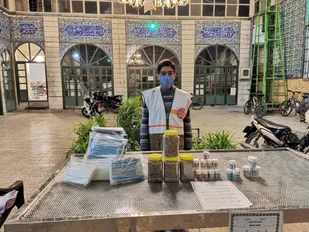 تشکیل قرارگاه حافظان سلامت محله،پایگاه حضرت علی اصغر(ع)