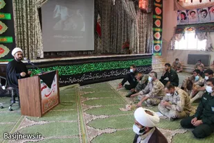 بزرگداشت علامه حسن زاده آملی در &nbsp;تیپ ۳۲ انصارالحسین(ع) همدان