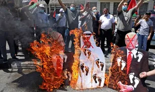 خیانت بن&zwnj;زائد و بن&zwnj;سلمان به آرمان&zwnj; فلسطین