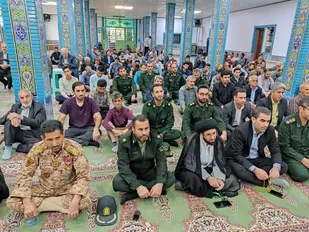برگزاری محفل انس با قرآن کریم در مسجد جامع شهر آب بر طارم +تصاویر