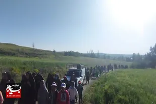 همایش بزرگ پیاده&zwnj;روی خانوادگی روستای همه کسی صالح آباد برگزار شد