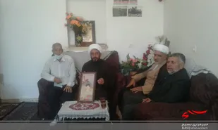برگزاری یادواره شهدای خانگی شهید محمد مقبلی در منزل پدر آن شهید