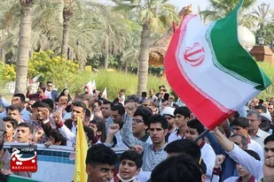 طنین فریاد استکبارستیزی از دیار خلیج فارس/ شکوه &zwnj;راهپیمایی ۱۳ آبان در بندرعباس