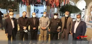 حضور فرمانده سپاه کربلا در باغ موزه دفاع مقدس