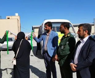 ۴۰ نفر از دختران دانش آموز بشاگردی ببه مناطق جنگی جنوب اعزام شدند.