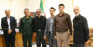 دیدار مسئولین حوزه بسیج ادارات شاهرود با رئیس اداره امور مالیاتی+ تصاویر