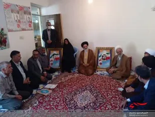 ادای احترام به مقام شامخ شهدای وردنجان