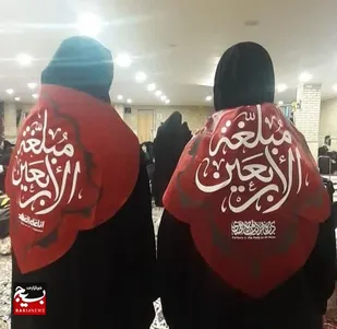 فعالیت تبلیغی طلاب خواهر بسیجی قمی در مواکب مرزی مهران