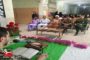 برگزاری محفل انس با قرآن در مدرسه حضرت فاطمه&zwnj;الزهرا(س) با سخنرانی نماینده دفتر ولی&zwnj;فقیه
