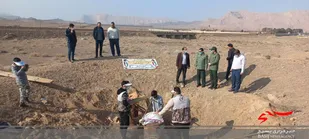 افتتاح فاز دوم پروژه مرمت و لایروبی قنات کشاورزی