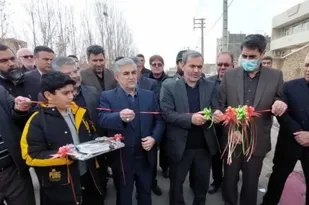 افتتاح چندین طرح عمرانی در بخش مرکزی میانه