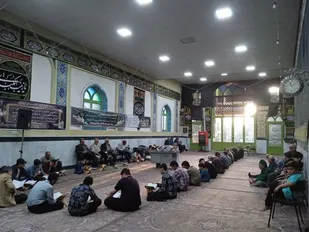 جزءخوانی قرآن کریم ویژه ماه مبارک رمضان توسط پایگاه مقاومت بسیج فاطمیه برگزار شد