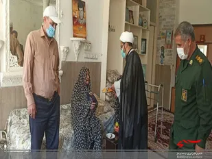 دیدار با خانواده معظم و معزز شهداء توسط ناحیه دهاقان انجام گرفت