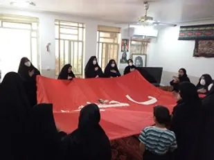 نشست معرفتی در اربعین حوزه نرجس خاتون ناحیه مرکزی یزد
