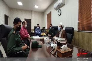 فرمانده سپاه ناحیه سرخه با سرپرست فرمانداری شهرستان سرخه دیدار کرد