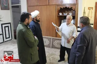 دیدار فرمانده سپاه ناحیه گرمسار با رزمندگان دفاع مقدس+تصاویر