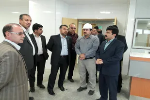 بازدید رئیس دانشگاه علوم پزشکی همدان از بیمارستان شهید قدوسی نهاوند