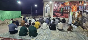 برگزاری مراسم دعای پرفیض کمیل در امامزاده عباس (ع)