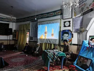 برگزاری مراسم &laquo;شبی با رفیق شهیدم&raquo; در شهر رویان+ تصاویر