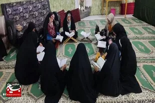 برگزاری آموزش روان&zwnj;خوانی قرآن در پایگاه حنانه